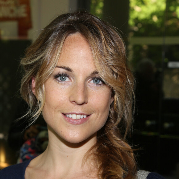 Exclusif - Aurélie Vaneck arrive à l'enregistrement TV de 'Vivement Dimanche' au Studio Gabriel à Paris.