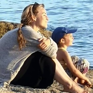 Aurélie Vaneck avec sa fille Charlie, photo Instagram du 24 juin 2020