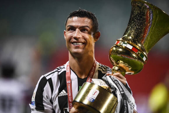 Cristiano Ronaldo - La Juventus de Turin remporte sa 14 ème Coupe d'Italie en battant l'Atalanta Bergame. © Image Sport / Panoramic / Bestimage