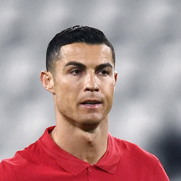 Cristiano Ronaldo - Le Portugal bat l'équipe d'Azerbaïdjan (1 - 0) lors des éliminatoires pour la Coupe du Monde à Turin, le 24 mars 2021. © Inside / Panoramic / Bestimage