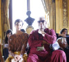 Andre Leon Talley - defile de mode Stella McCartney, collection pret-a-porter printemps-ete 2014, a l'Opera de Paris. Le 30 septembre 2013