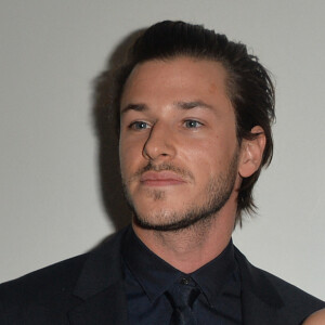 Gaspard Ulliel et sa compagne Gaëlle Pietri - La 20ème cérémonie des Prix Lumières à l'espace Pierre Cardin à Paris, le 2 février 2015.