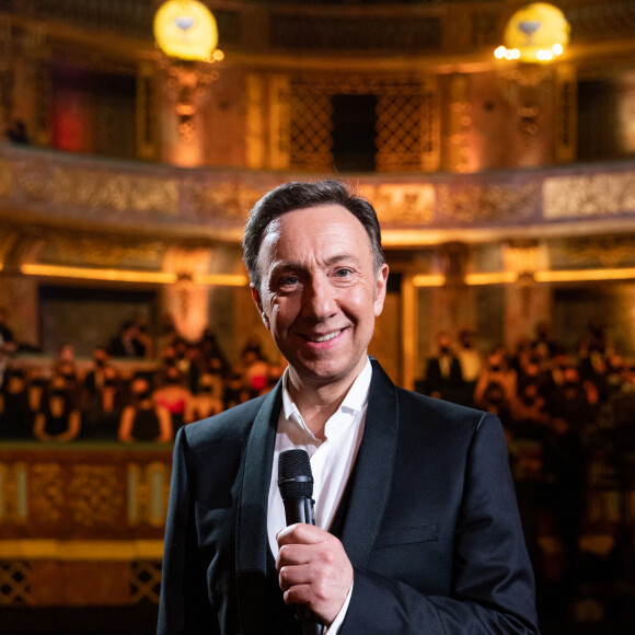 Exclusif - No Web - Stéphane Bern - Enregistrement de l'émission "La grande soirée du 31 à Versailles", qui sera diffusée sur France 2. Le 15 décembre 2020 © Tiziano Da Silva - Cyril Moreau / Bestimage 
