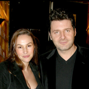 Vanessa Demouy et Philippe Lellouche - Avant-première du film "Michel vaillant" au cinéma Paramount Opera. @ Guillaume Gaffiot/ VISUAL Press Agency