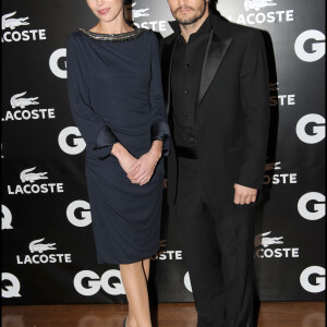 Claire Keim et Bixente Lizarazu - Bixente Lizarazu a été élu "Homme de l'année par le magazine "GQ" à l'hôtel Shangri La à Paris, en 2010.