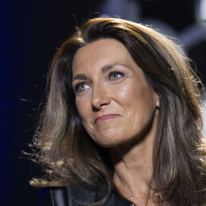 Exclusif - Anne-Claire Coudray - Backstage - Enregistrement de l'émission "La Chanson secrète 10" diffusée sur TF1 le 22 janvier 2022 © Jacovides-Moreau / Bestimage