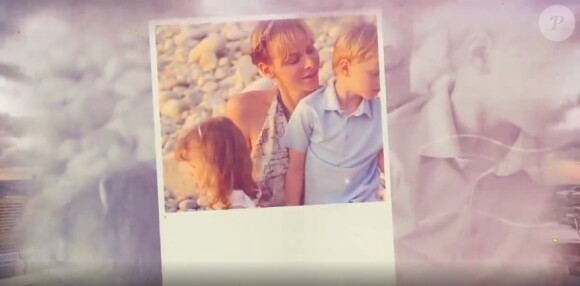 Photo de la princesse Charlene de Monaco, diffusée dans une vidéo pour son anniversaire, par sa fondation.
