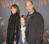 Bernard Campan avec sa femme Anne et leur fille - Générale de la comédie musicale "La Belle et la Bête" au Théâtre Mogador à Paris.
