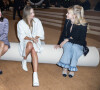 Sofia Coppola, Margot Robbie et Angèle assistent au 2ème défilé de mode Haute-Couture 2022 "Chanel" au Grand Palais Ephémère à Paris. Le 25 janvier 2022 © Olivier Borde / Bestimage