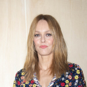 Vanessa Paradis assiste au 2ème défilé de mode Haute-Couture 2022 "Chanel" au Grand Palais Ephémère à Paris. Le 25 janvier 2022 © Olivier Borde / Bestimage