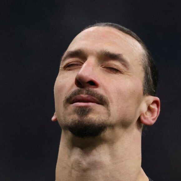 Zlatan Ibrahimovic lors du match de Serie A "Milan - Naples (0-1)" au stade San Siro, le 20 décembre 2021. © Jonathan Moscrop/Sportimage/CSM via Zuma Press/Bestimage