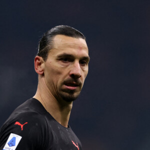 Zlatan Ibrahimovic lors du match de Serie A "Milan - Naples (0-1)" au stade San Siro, le 20 décembre 2021. © Jonathan Moscrop/Sportimage/CSM via Zuma Press/Bestimage