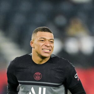 Kylian Mbappe (PSG) - Match de Ligue 1 Uber Eats "PSG - Brest (2-0)" au stade du Parc des Princes, le 15 janvier 2022.