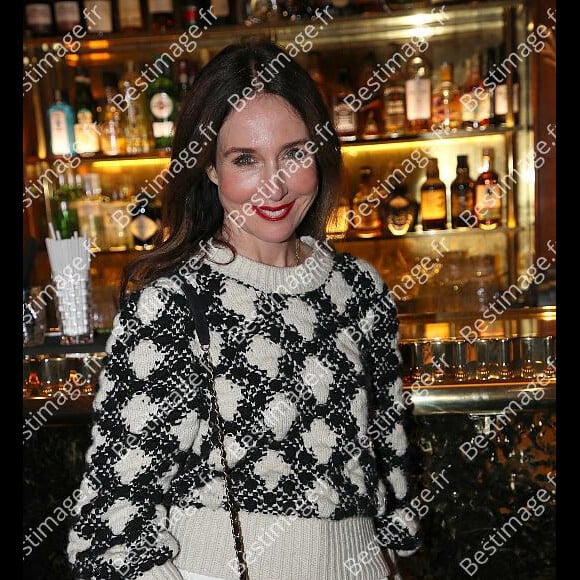 Exclusif - Elsa Zylberstein - L'équipe du film de C. Lelouch "L'Amour c'est mieux que la Vie" se retrouve au restaurant Le Fouquet's avant la Première du film à Paris le 17 janvier 2022 . © Bertrand Rindoff Petroff / Bestimage 
