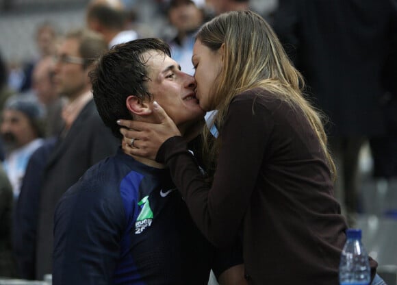 Yannick Jauzion et sa femme Barbara