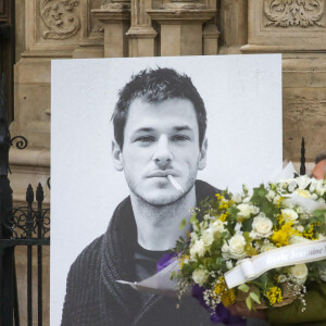 Arrivées aux obsèques de Gaspard Ulliel en l'église Saint-Eustache à Paris. Le 27 janvier 2022. © Jacovides-Moreau / Bestimage