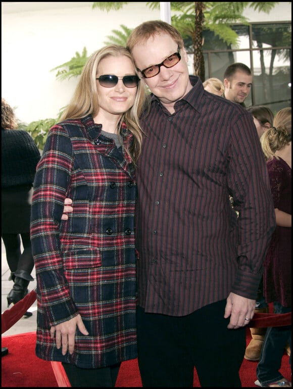 Danny Elfman et Bridget Fonda à la première de "Charlotte's Web" à Los Angeles 