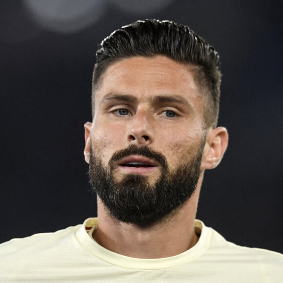 Olivier Giroud - Serie A - As Rome vs Milan AC à Rome le 31 octobre 2021. © Antonietta Baldassarre/Panoramic/Bestimage