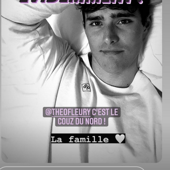 Nicolas Fleury (le chéri de Vaimalama Chaves) serait le cousin de Théo Fleury (le chéri de Camille Cerf) - Instagram