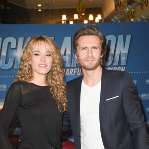 Elodie Fontan et son compagnon Philippe Lacheau à l'avant-première du film "Nicky Larson et le Parfum de Cupidon" au cinéma Le Grand Rex à Paris, France, le 1er février 2019. © Coadic Guirec/Bestimage