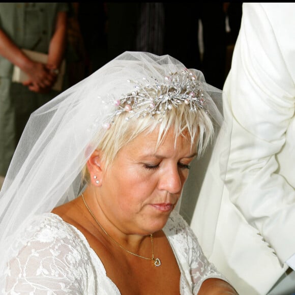 Mariage de Mimie Mathy et Benoist Gerard à Neuilly-sur-Seine.