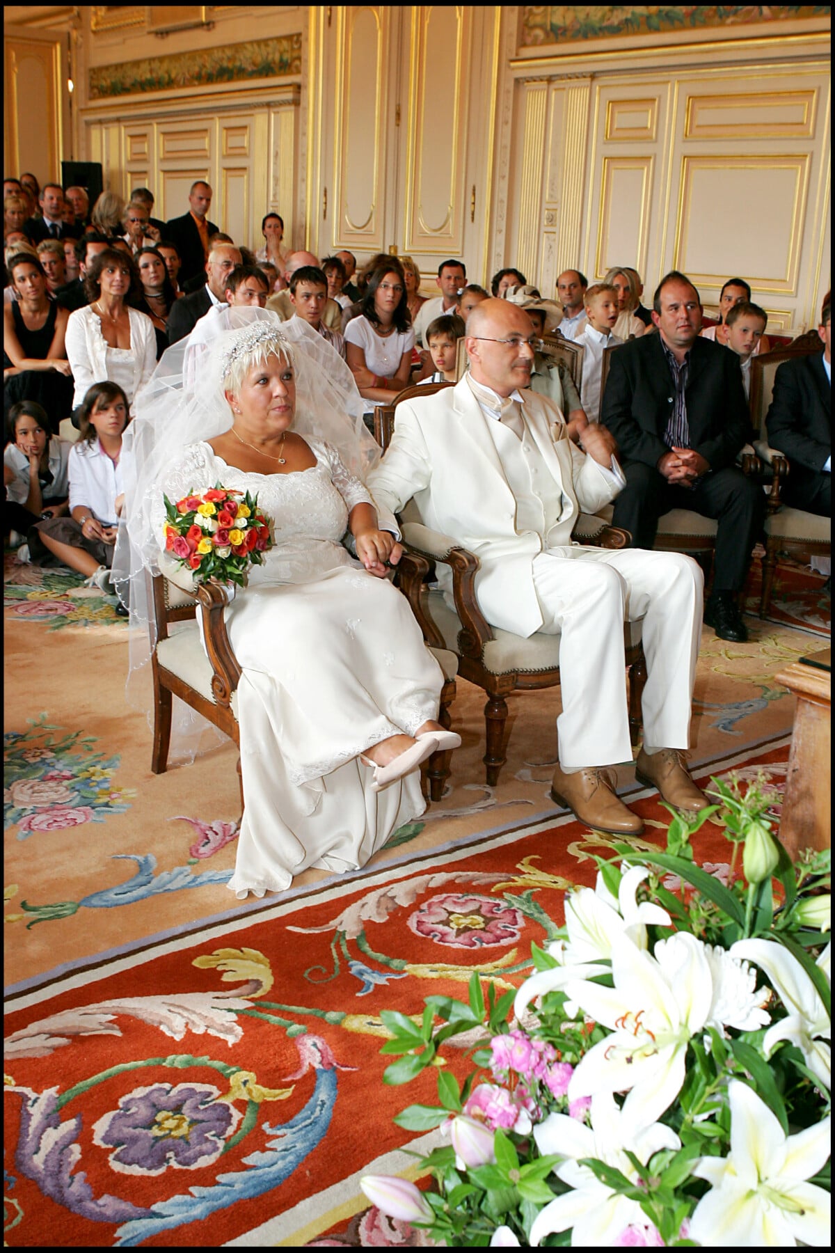 Photo : Mariage de Mimie Mathy et Benoist Gerard à Neuilly-sur-Seine. -  Purepeople
