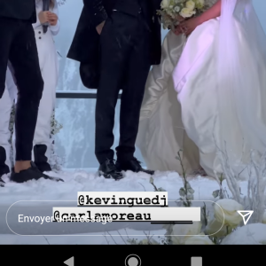 Mariage de Carla Moreau et Kevin Guedj à Courchevel, le 31 janvier 2022