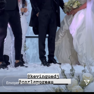 Mariage de Carla Moreau et Kevin Guedj à Courchevel, le 31 janvier 2022