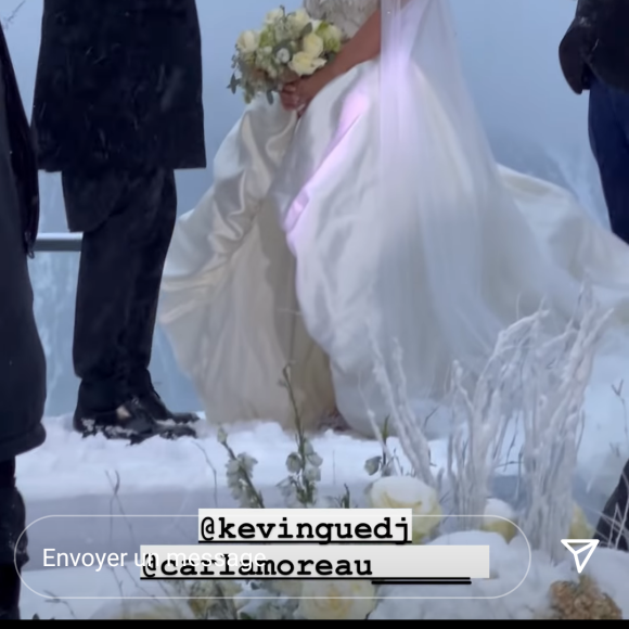 Mariage de Carla Moreau et Kevin Guedj à Courchevel, le 31 janvier 2022