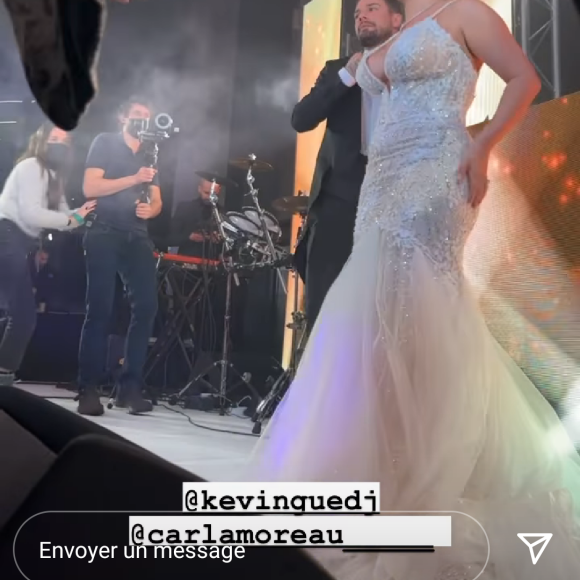 Mariage de Carla Moreau et Kevin Guedj à Courchevel, le 31 janvier 2022