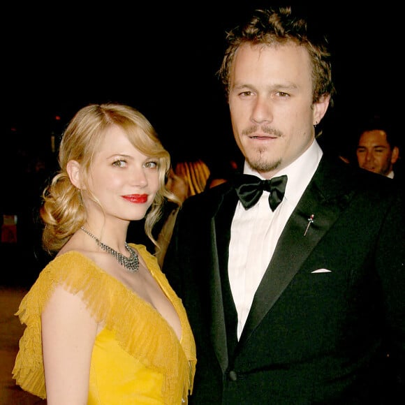 Heath Ledger et Michelle Williams - Soirée Vanity Fair après la cérémonie des Oscars.