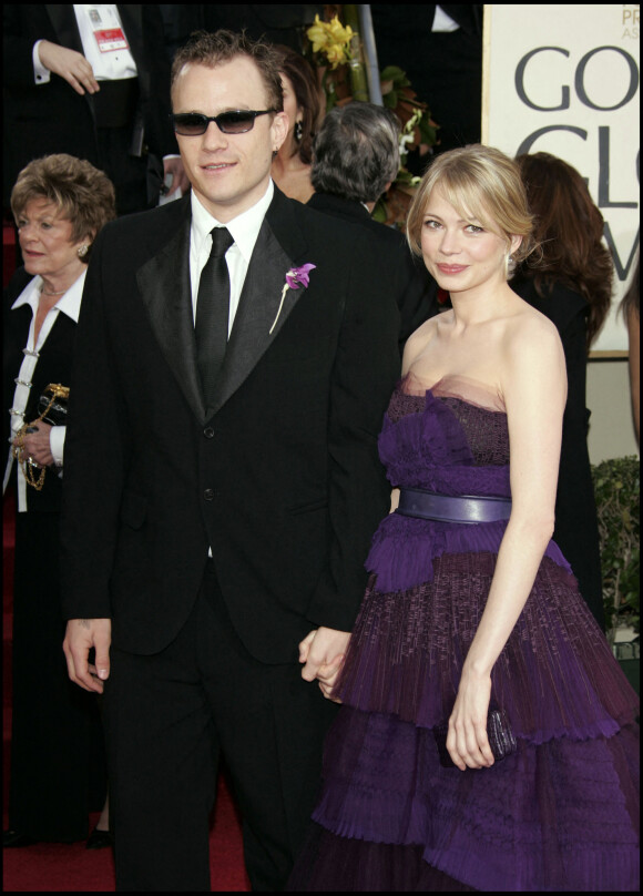 Heath Ledger et Michelle Williams - 63 cérémonie des Golden Globe Awards. Le 16 janvier 2006.