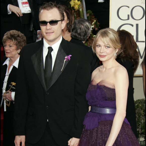 Heath Ledger et Michelle Williams - 63 cérémonie des Golden Globe Awards. Le 16 janvier 2006.