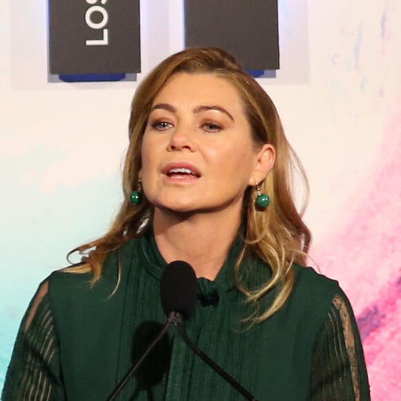 Ellen Pompeo à la soirée Women In Film Crystal + Lucy Awards a Beverly Hills.