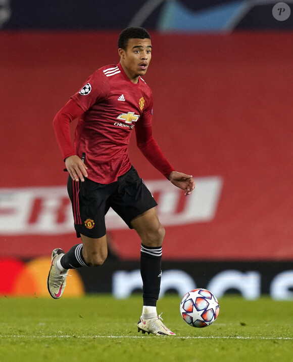 Mason Greenwood - Mancherster United bat Leipzig (5 - 0) en Ligue des Champions à Manchester, le 28 octobre 2020.