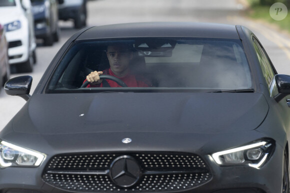 Mason Greenwood - Mason Greenwood - L'équipe de football Manchester United reprend l'entraînement au centre Carrington à Manchester, le 21 mai 2020.