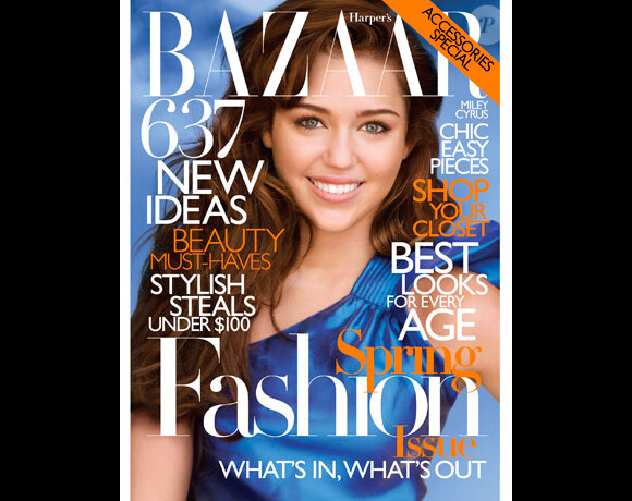 Miley Cyrus sur Harper's Bazaar