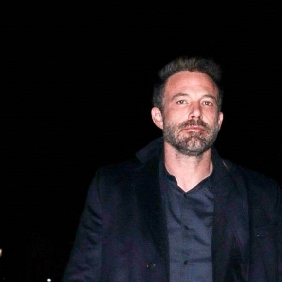 Exclusif - Jennifer Lopez et son compagnon Ben Affleck sont allés dîner en amoureux au restaurant Matu du quartier de Beverly Hills à Los Angeles, Californie, Etats-Unis, le 30 Janvier 2022. 