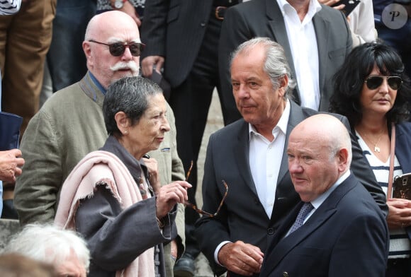 Jean-Paul Rouland aux obsèques de Pierre Bellemare à l'église Saint-Roch de Paris, France, le 31 mai 2018.