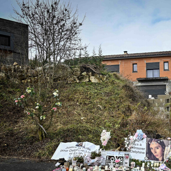 Vue générale de la maison de Delphine Jubillar à Cagnac les Mines, FRance, le 8 janvier 2022