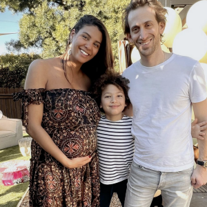 Chloé Mortaud attend son deuxième enfant avec son mari Dean David Neiger - Instagram