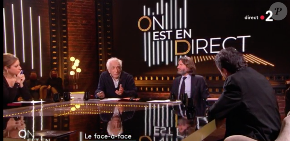 Gérard Darmon allume Edwy Plenel dans l'émission "On est en direct" le 5 février 2022