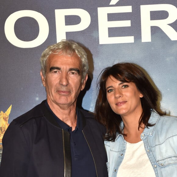 Estelle Denis et son compagnon Raymond Domenech - Les célébrités à la première de l'escape game grandeur nature "Inside Opéra" au Palais Garnier à Paris, France, le 4 juin 2018. © Veeren/Bestimage