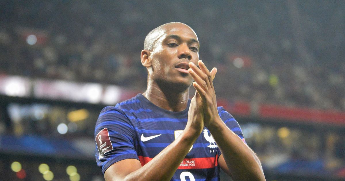 Anthony Martial (france) - Match de football : Eliminatoires coupe du