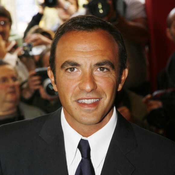 Archives - Nikos Aliagas lors de la conférence de presse de rentrée de TF1 à l'Olympia à Paris, le 29 août 2007. © Frédéric Piau/Bestimage