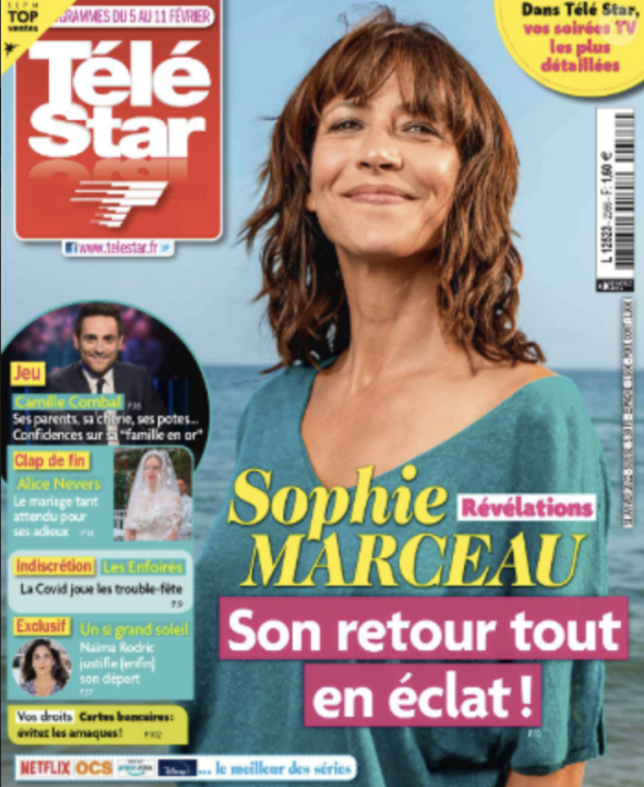 Couverture du nouveau numéro du magazine Télé Star paru le 7 février 2022