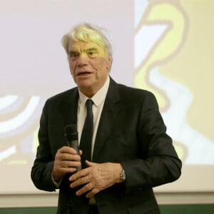 Exclusif - Bernard Tapie, nouveau parrain des étudiants en médecine, participe à la rentrée solennelle de la faculté de médecine de Nice, le 22 novembre 2018. 