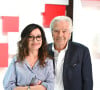 Evelyne Bouix et Pierre Arditi - Enregistrement de l'émission "Vivement Dimanche prochain" © Guillaume Gaffiot / Bestimage 