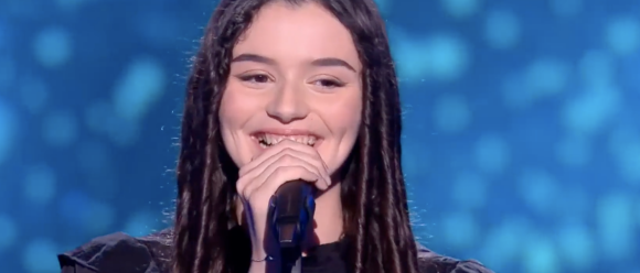 Nour (ex Kids de The Voice en 2019) rejoint l'équipe de Florent Pagny dans "The Voice 11" - Émission du 12 février 2022, TF1