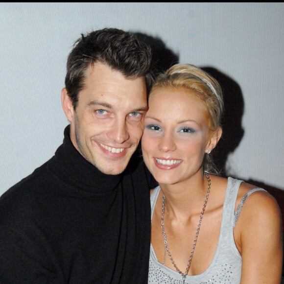 Elodie Gossuin et Bertrand Lacherie à l'inauguration de la nouvelle boutique du joaillier Adouard Nahum à Paris